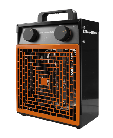 KALASHNIKOV KVF-E3-12 Тепловентилятор 3 кВт